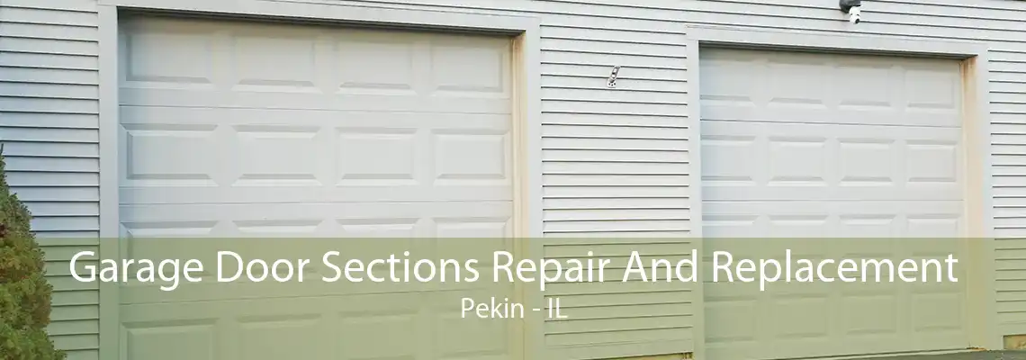 Garage Door Sections Repair And Replacement Pekin - IL