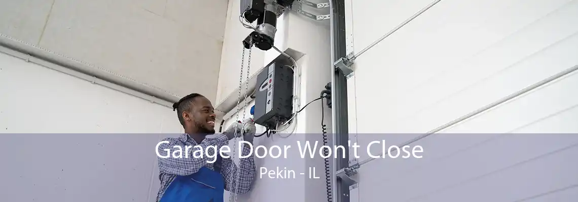 Garage Door Won't Close Pekin - IL