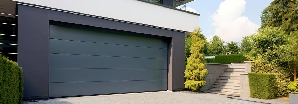 Haas Galvanized Steel Garage Door in Pekin, IL